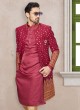 Classy Rani Color Jacket Style Indowestern